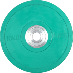10KG PRO Olympic Rubber Bumper Weight Plate
