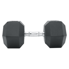 25KG Commercial Rubber Hex Dumbbell Gym Weight