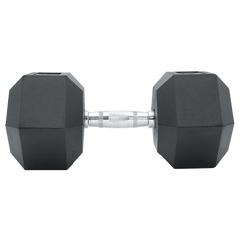 20KG Commercial Rubber Hex Dumbbell Gym Weight