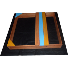 Wooden Kids Backyard Sandbox Children Outdoor Play Toy Sandpit