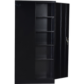 Two-Door Shelf Office Gym Filing Storage Locker Cabinet Safe