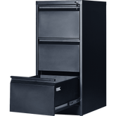 3-Drawer Shelf Office Gym Filing Storage Locker Cabinet