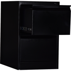 2-Drawer Shelf Office Gym Filing Storage Locker Cabinet