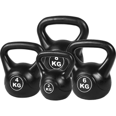 4pcs Exercise Kettle Bell Weight Set 20KG