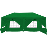 3x6m Gazebo Outdoor Marquee Tent Canopy Green