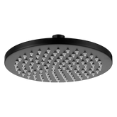 200mm Shower Head Round 304SS Electroplated Matte Black Finish