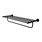 Classic Towel Bar Rail Bathroom Electroplated Matte Black Finish