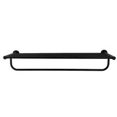 Classic Towel Bar Rail Bathroom Electroplated Matte Black Finish