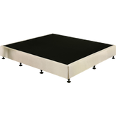 Palermo King Ensemble Bed Base Platinum Natural Sand Linen Fabric