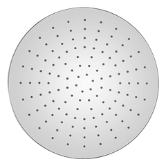 300mm Brass Shower Head Round Chrome Showerhead