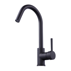 Kitchen Mixer Tap Faucet Basin Laundry Sink - BLACK