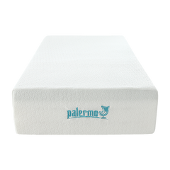 Palermo Single Mattress 30cm Memory Foam Green Tea Infused CertiPUR Approved