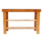 3 Tier Shoe Rack Bamboo Wooden Storage Shelf Stand Bench Cabinet Organiser