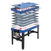 4FT 12-in-1 Combo Games Tables Foosball Soccer Basketball Hockey Pool Table Tennis