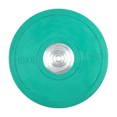 Set of 2 x 10KG PRO Olympic Rubber Bumper Weight Plate