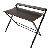 Folding Desk with Shelf Computer Laptop PC Table Side Home Office Furniture