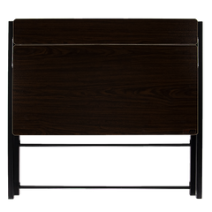 Folding Desk with Shelf Computer Laptop PC Table Side Home Office Furniture