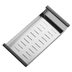 BRIENZ 32-inch Nano Workstation Ledge Undermount 16 Gauge Stainless Steel Kitchen Sink Single Bowl