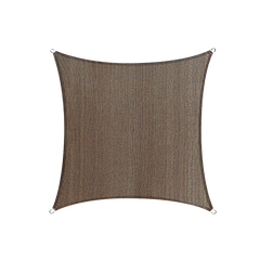 Rectangle Sun Shade Sail Fabric Garden Patio Pool Awning Canopy Cover Coffee