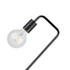 Modern Table lamp Desk Light Bedside Bedroom Black