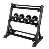 Dumbbell Rack Storage Stand Hex Weight Heavy Duty 3 Tier Wide Home Gym Fitness