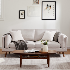 Wesley Grey 3 Seater Sofa.