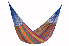 Mayan Legacy Queen Size Cotton Mexican Hammock in Mexicana Colour