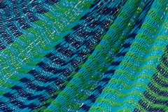 Mayan Legacy Queen Size Outdoor Cotton Mexican Hammock in Caribe Colour