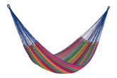Mayan Legacy Queen Size Outdoor Cotton Mexican Hammock in Mexicana Colour