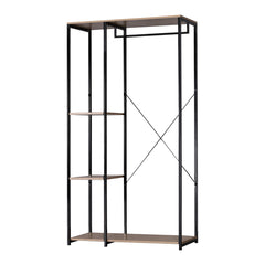 Home Master Garment Rack &amp; Shelving 3 Tier Sleek Stylish Modern Design 1.67m