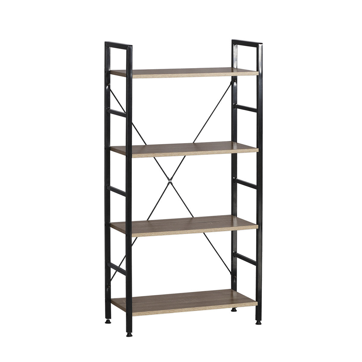 Home Master Display Shelf 4 Tier Sleek Modern Industrial Design 1.16m