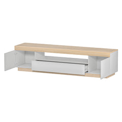 Artiss TV Cabinet Entertainment Unit Stand Storage Drawer Shelf 180cm White Wood