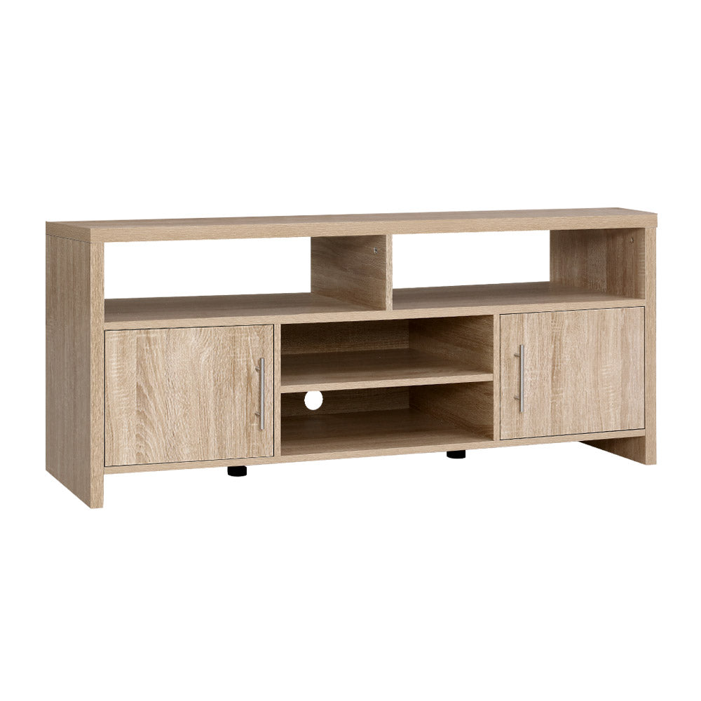 Artiss TV Cabinet Entertainment Unit Stand Storage Shelf Sideboard 140cm Oak
