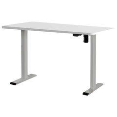 Artiss Electric Standing Desk Motorised Adjustable Sit Stand Desks Grey White