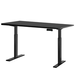 Artiss Standing Desk Electric Height Adjustable Sit Stand Desks Table Black