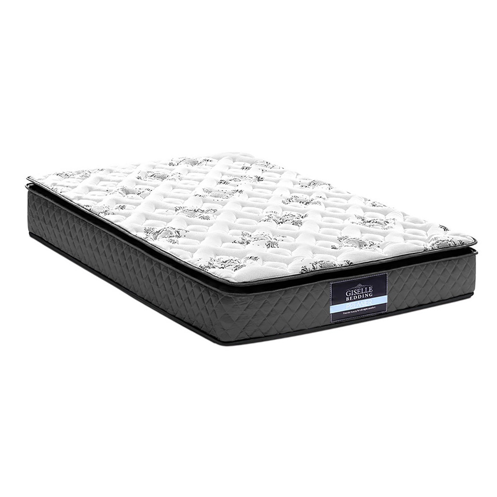 Giselle Bedding Rocco Bonnell Spring Mattress 24cm Thick King Single.