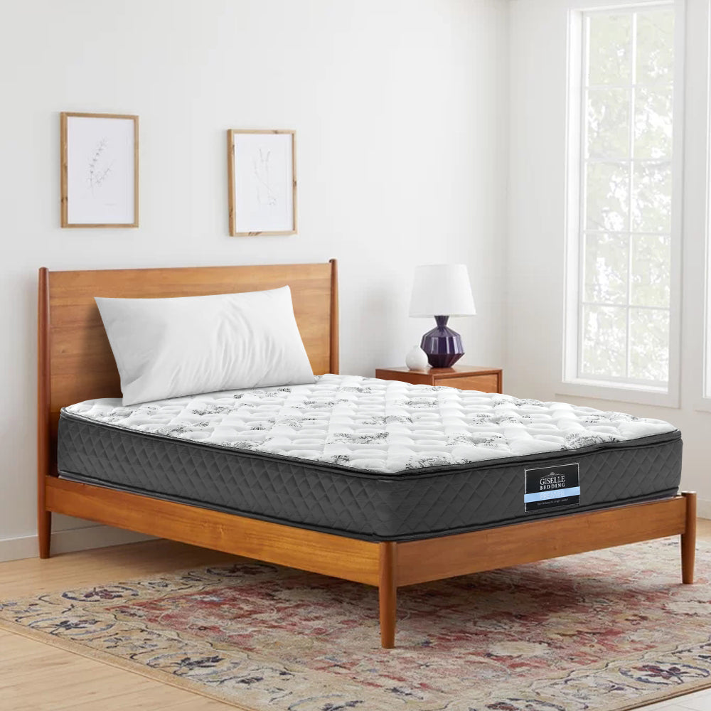 Giselle Bedding Rocco Bonnell Spring Mattress 24cm Thick Single.