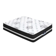 Giselle Bedding Donegal Euro Top Cool Gel Pocket Spring Mattress 34cm Thick King.