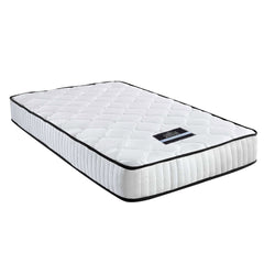 Giselle Bedding Peyton Pocket Spring Mattress 21cm Thick Single.