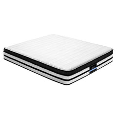 Giselle KING Mattress Size Bed Euro Top 5 Zone Pocket Spring Plush Foam 27CM.