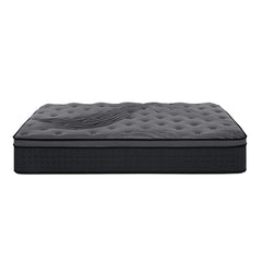 Giselle Bedding Alanya Euro Top Pocket Spring Mattress 34cm Thick Double.