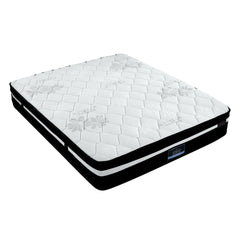 Giselle DOUBLE Bed Mattress Size Extra Firm 7 Zone Pocket Spring Foam 28cm