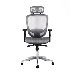 Artiss Office Chair Gaming Chair Computer Chairs Mesh Net Seating Grey