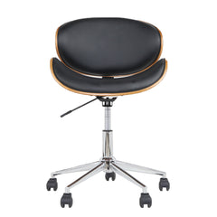 Artiss Leather Office Chair Black