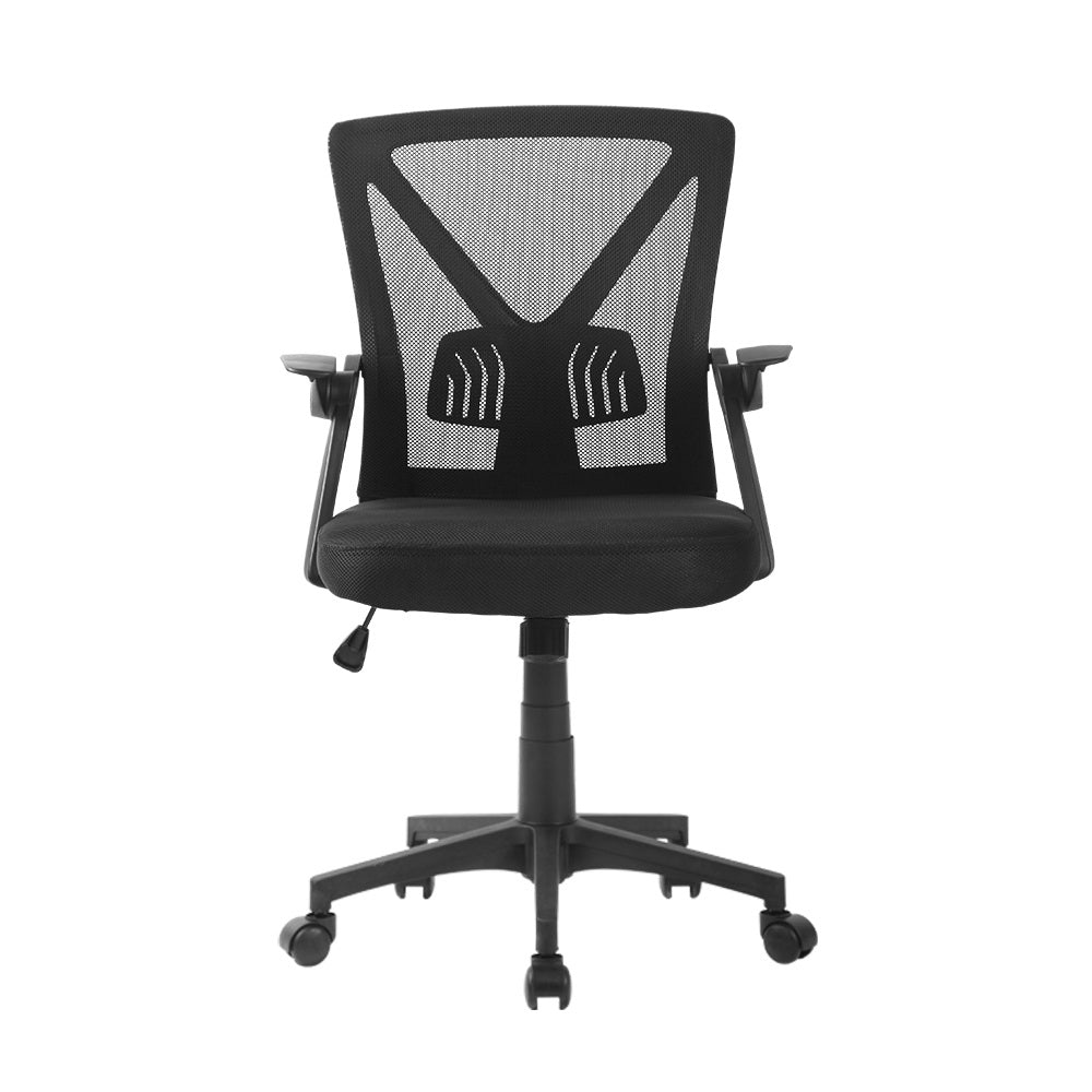 Artiss Gaming Office Chair Mesh Computer Chairs Swivel Executive Mid Back Black