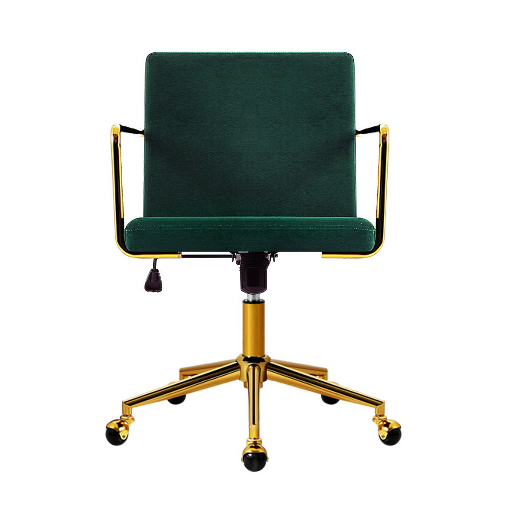 Velvet Office Chair Swivel Desk Chair Armchair Height Adjustable Computer Chairs