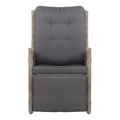 Gardeon Sun lounge Setting Recliner Chair Outdoor Furniture Patio Wicker Sofa