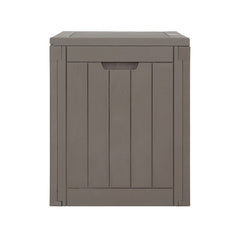 Gardeon Outdoor Storage Box 118L Container Lockable Indoor Garden Toy Tool Shed Grey