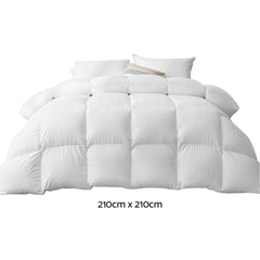 Giselle Bedding Queen Size 500GSM Goose Down Feather Quilt