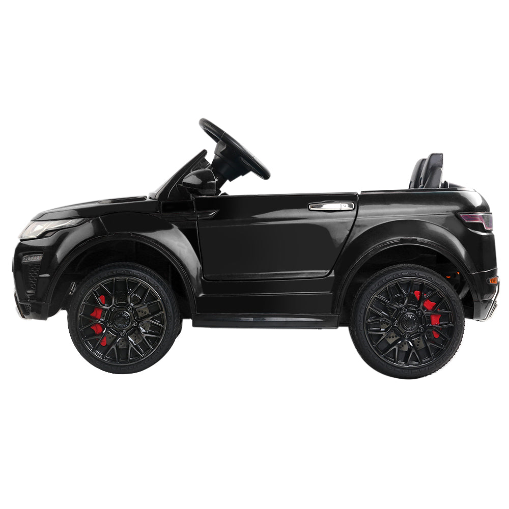 Rigo Ride On Car Toy Kids Electric Cars 12V Battery SUV Black